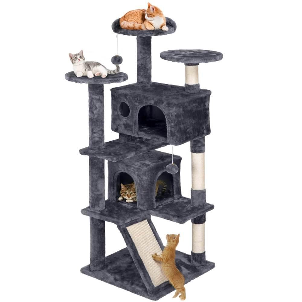 Yaheetech Kitten Tree Tower 57''H - Image 3