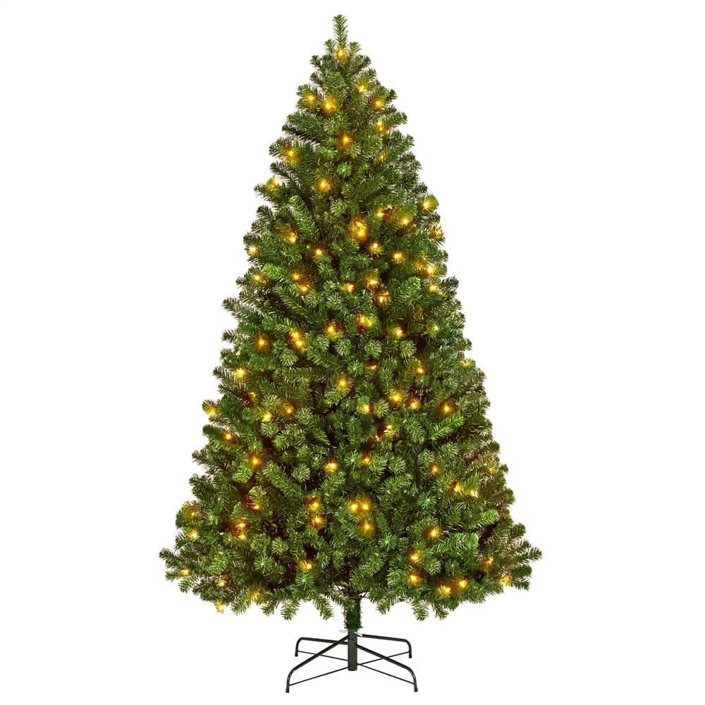 Yaheetech Pre-lit Artificial Christmas Tree 6 ft - Image 2