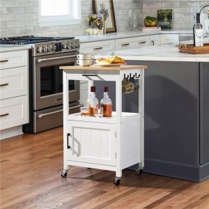 Yaheetech Rolling Kitchen Cart