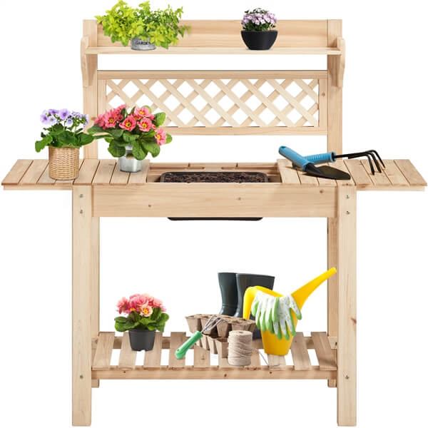 Yaheetech Outdoor Potting Bench - Image 2