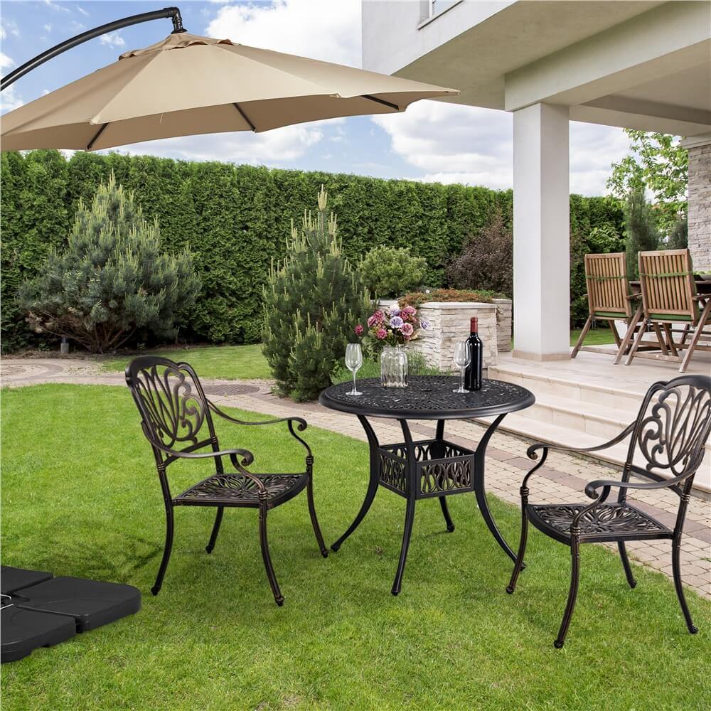 Yaheetech Patio Bistro Table - Image 8
