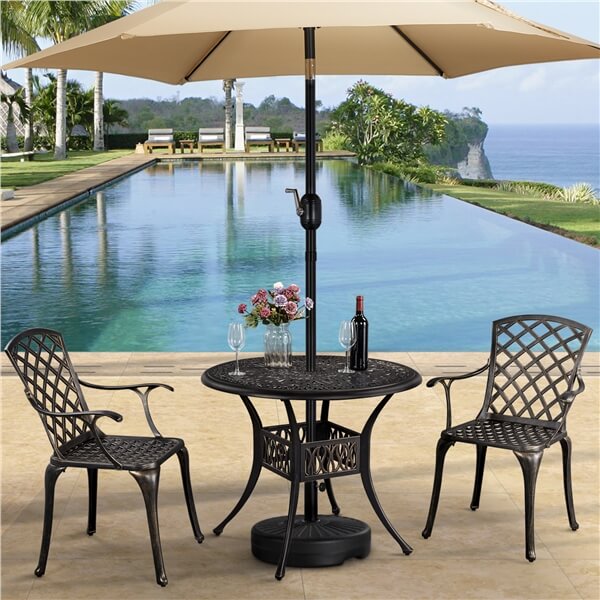 Yaheetech Patio Bistro Table - Image 9