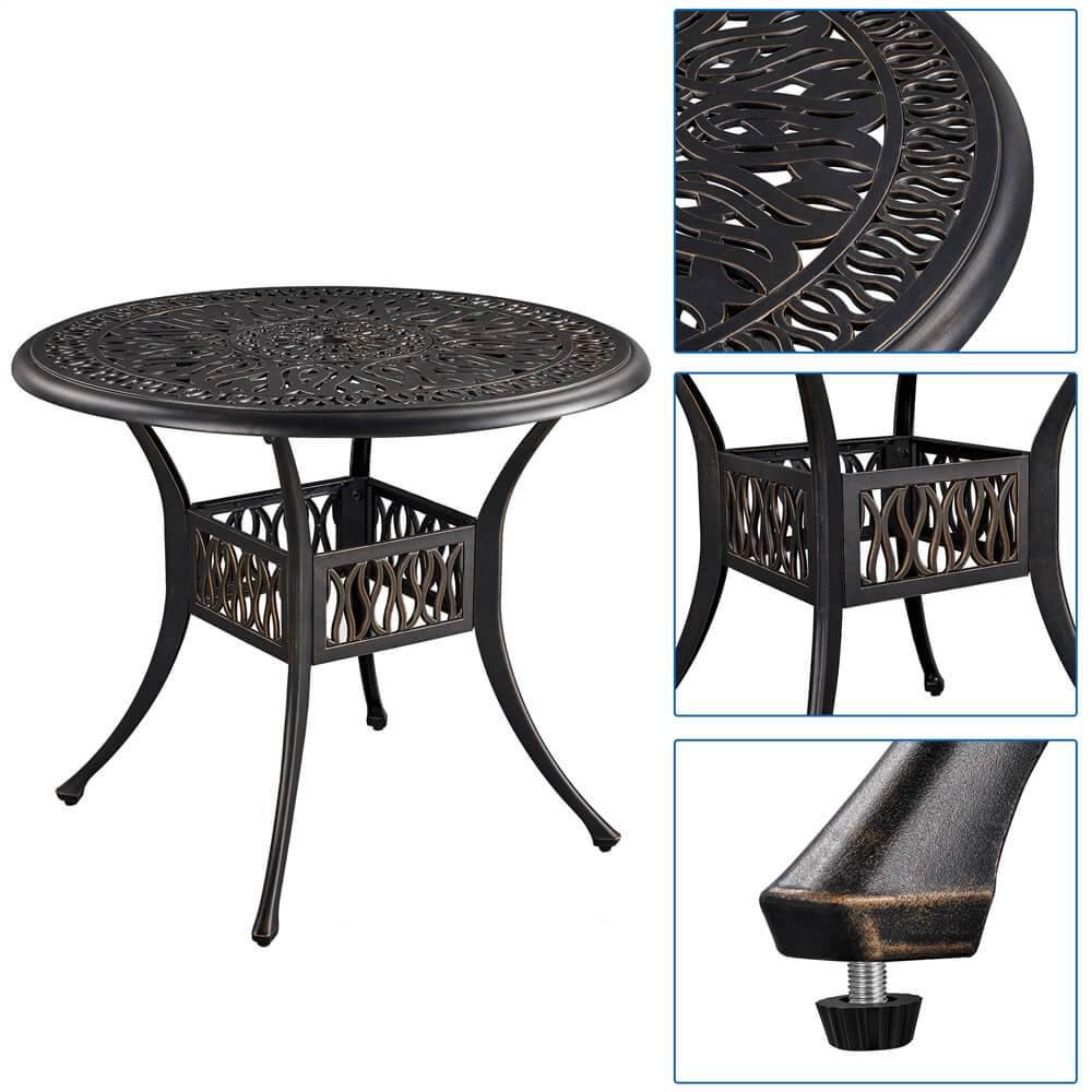 Yaheetech Patio Bistro Table - Image 5