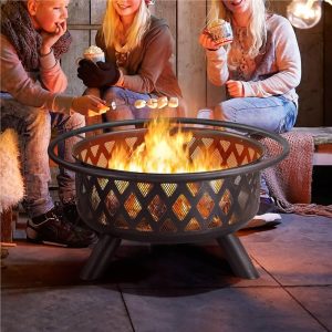 Yaheetech 36 Inch Fire Pit