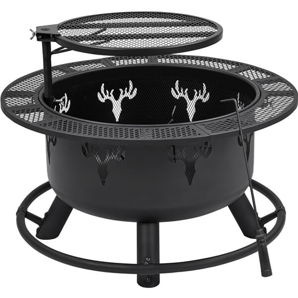 Yaheetech 32 Round Fire Pit - Image 4