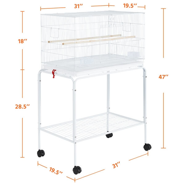 Yaheetech Flight Cage with Stand - Image 3