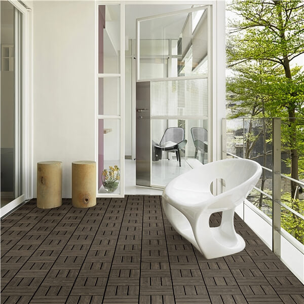 Yaheetech Pack of 27 Fir Wood Flooring Tiles - Image 10