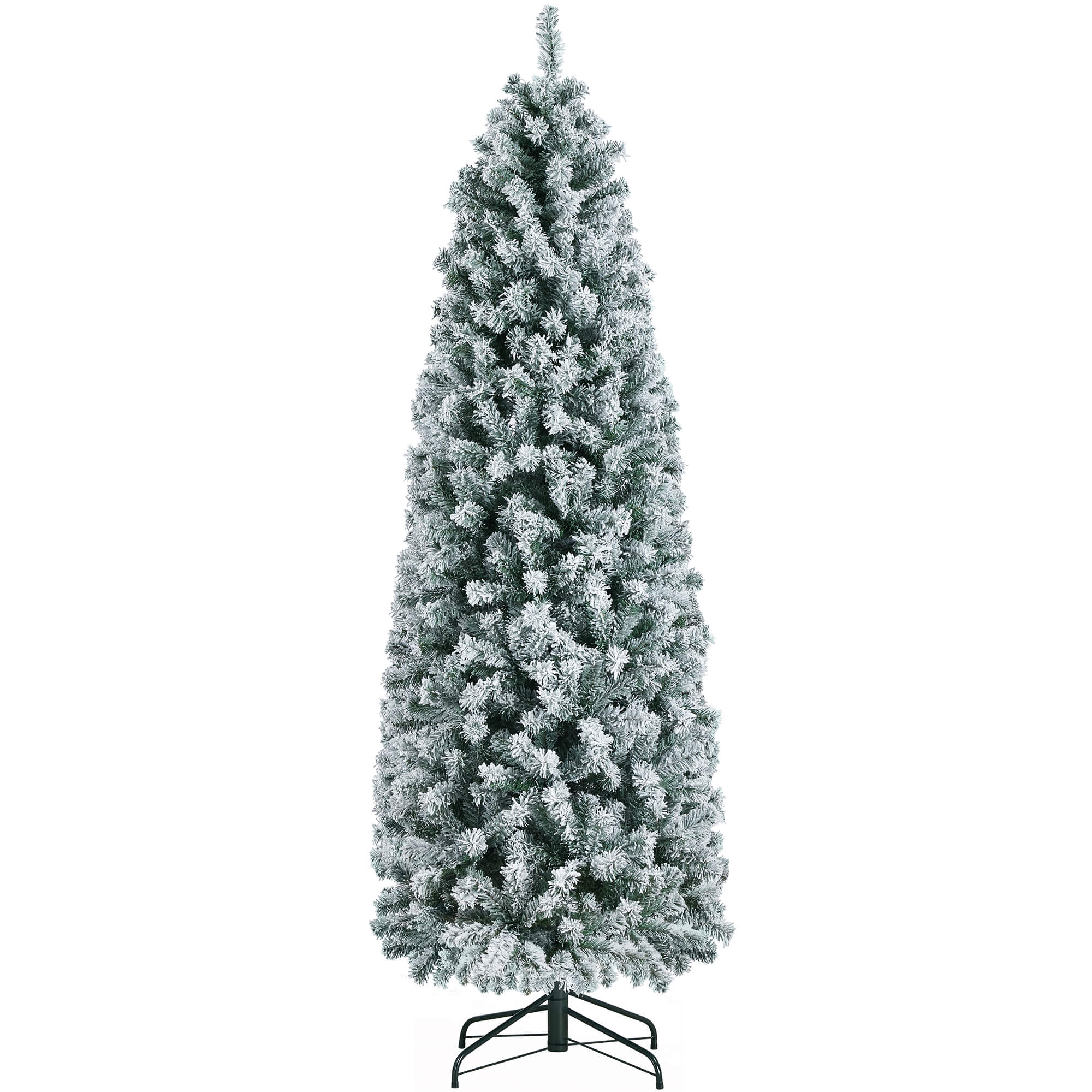 Yaheetech Flocked Artificial Christmas Tree - Image 2