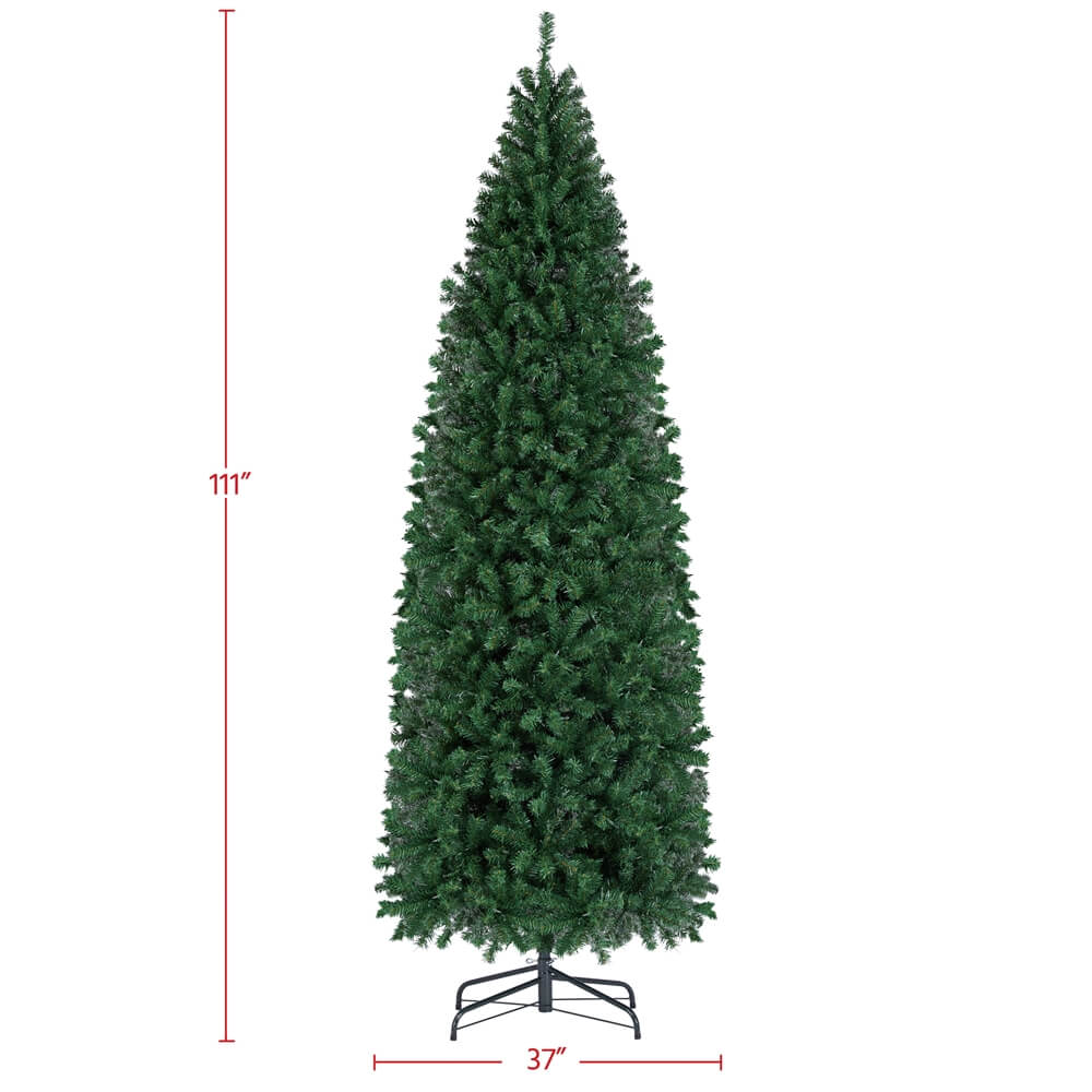 Yaheetech 9Ft Pre-lit Artificial Christmas Tree - Image 3