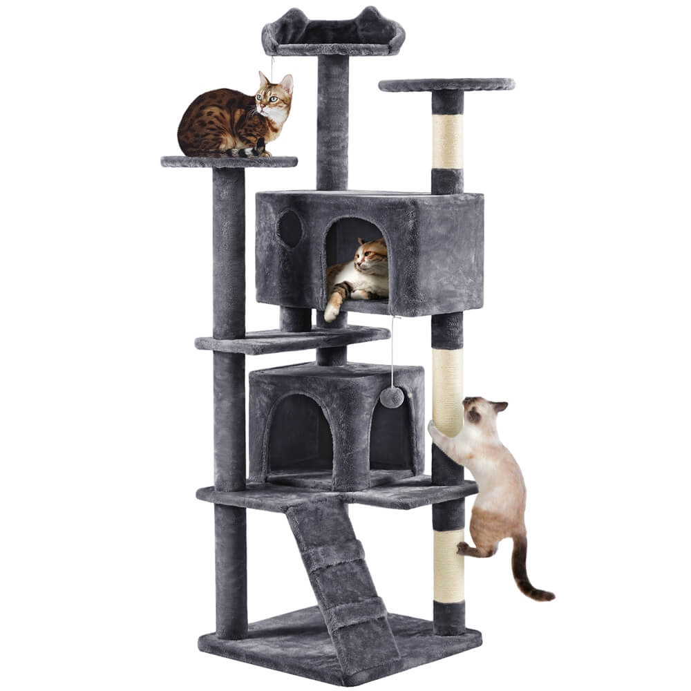 Yaheetech 70in Multi-Level Cat Tree - Image 2