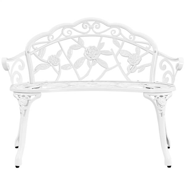 Yaheetech Outdoor Metal Bench - Image 3