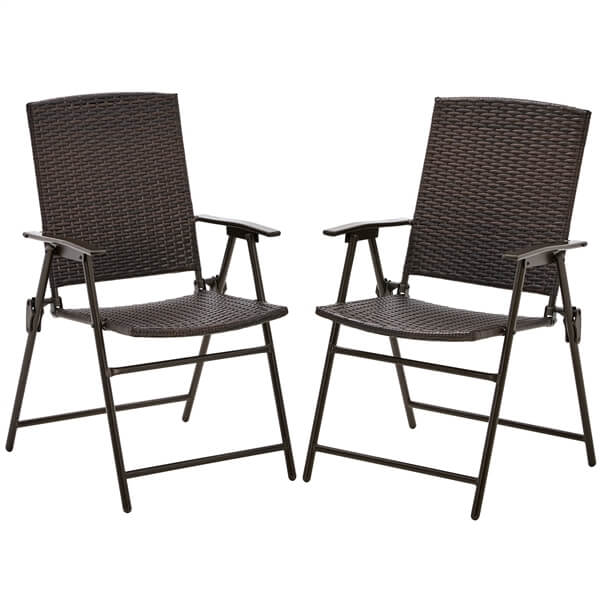 Yaheetech 2pcs Rattan Chairs - Image 2
