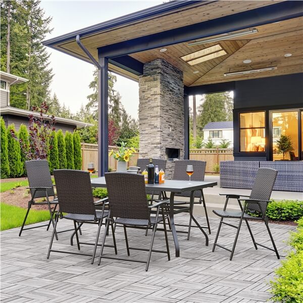 Yaheetech 2pcs Rattan Chairs - Image 9