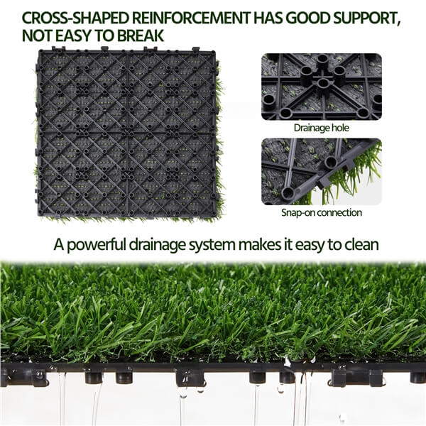 Yaheetech 12 x 12 Artificial Grass - Image 7