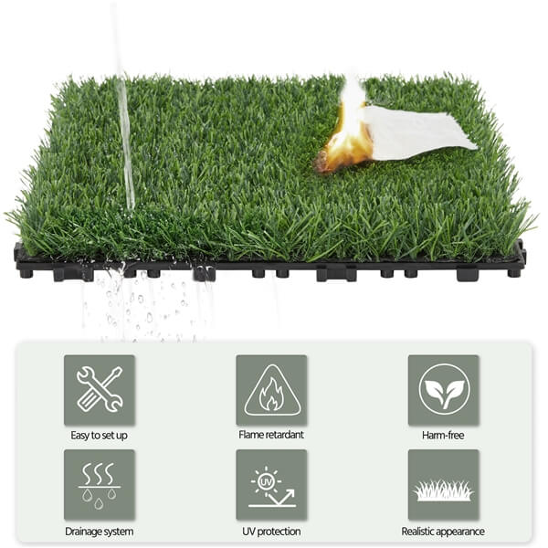 Yaheetech 12 x 12 Artificial Grass - Image 8