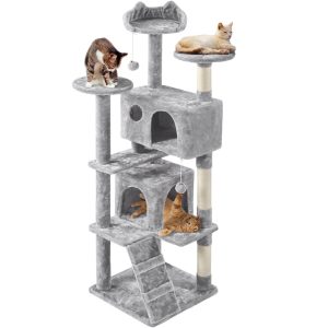 Yaheetech 61.5''H Cat Tree Condo