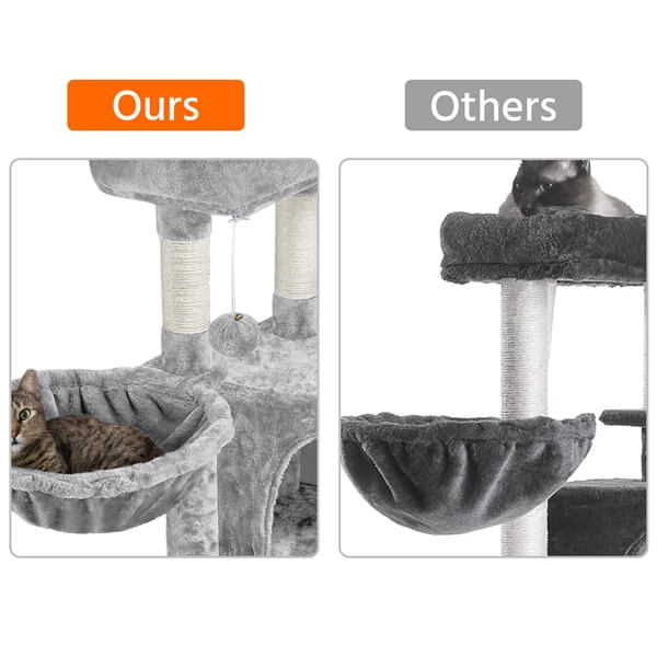 Yaheetech 42inch Cat Tree Cat Tower - Image 8