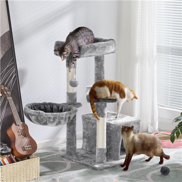 Yaheetech 34.5?? Height Cat Tree with Condo - Image 13
