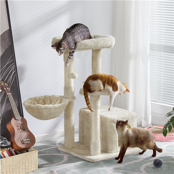 Yaheetech 34.5?? Height Cat Tree with Condo - Image 11