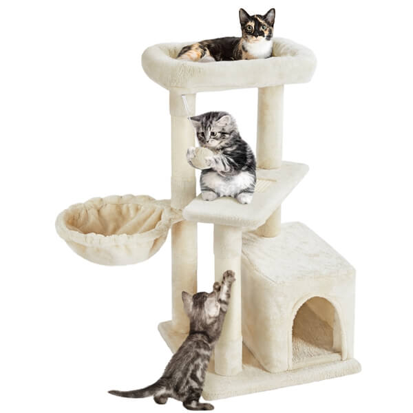 Yaheetech 34.5?? Height Cat Tree with Condo - Image 6