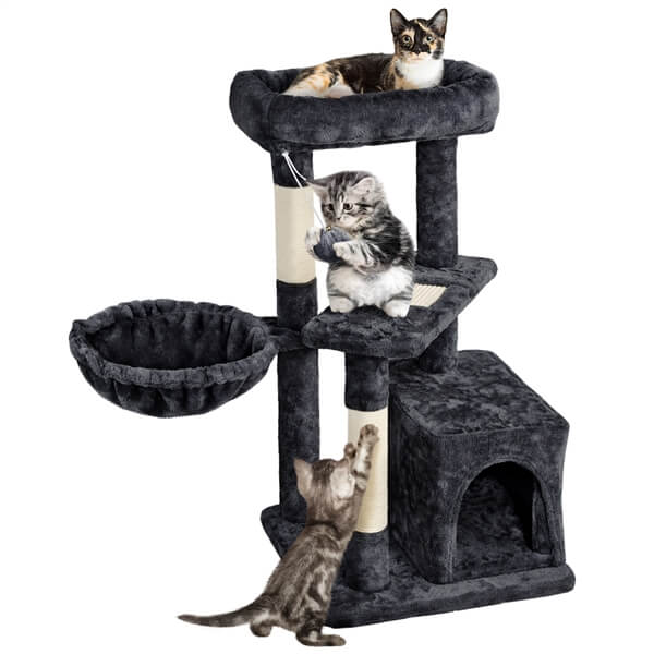 Yaheetech 34.5?? Height Cat Tree with Condo - Image 5
