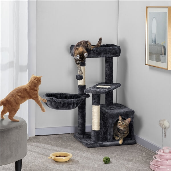 Yaheetech 34.5?? Height Cat Tree with Condo - Image 12