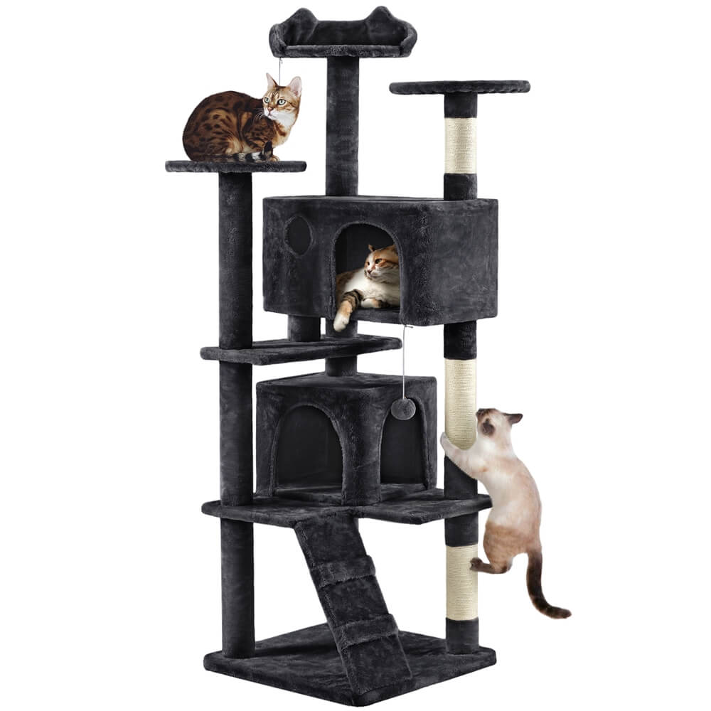 Yaheetech 70in Multi-Level Cat Tree - Image 9