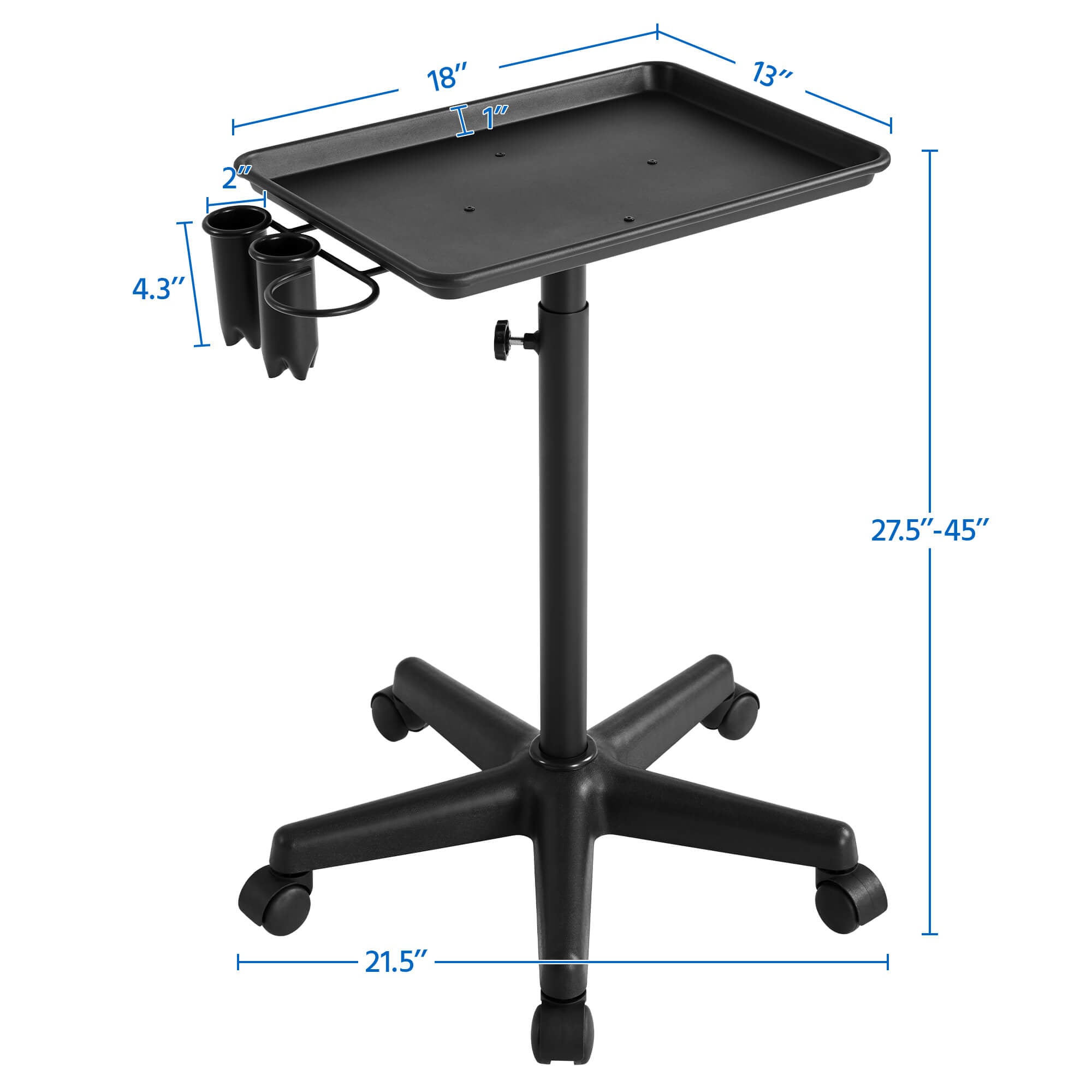 Yaheetech Rolling Salon Tray - Image 4