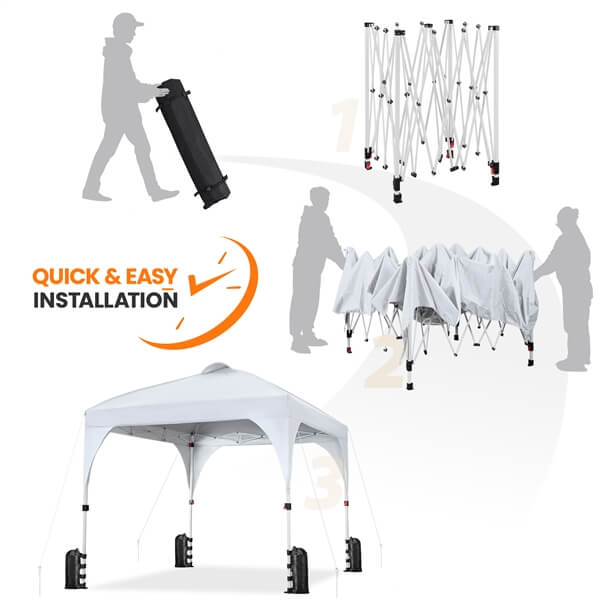 Yaheetech 10 ?? 10 ft Pop-up Canopy Tent - Image 7
