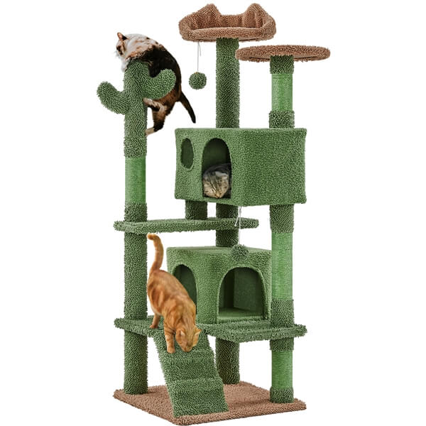Yaheetech 54.5?? H Cactus Cat Tree - Image 2