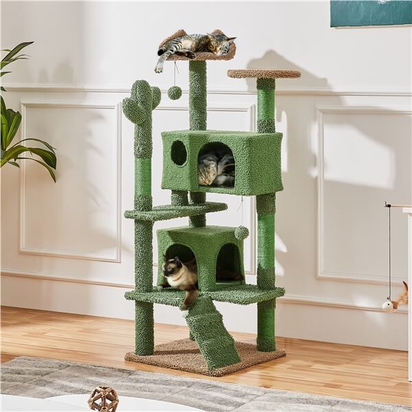 Yaheetech 54.5?? H Cactus Cat Tree