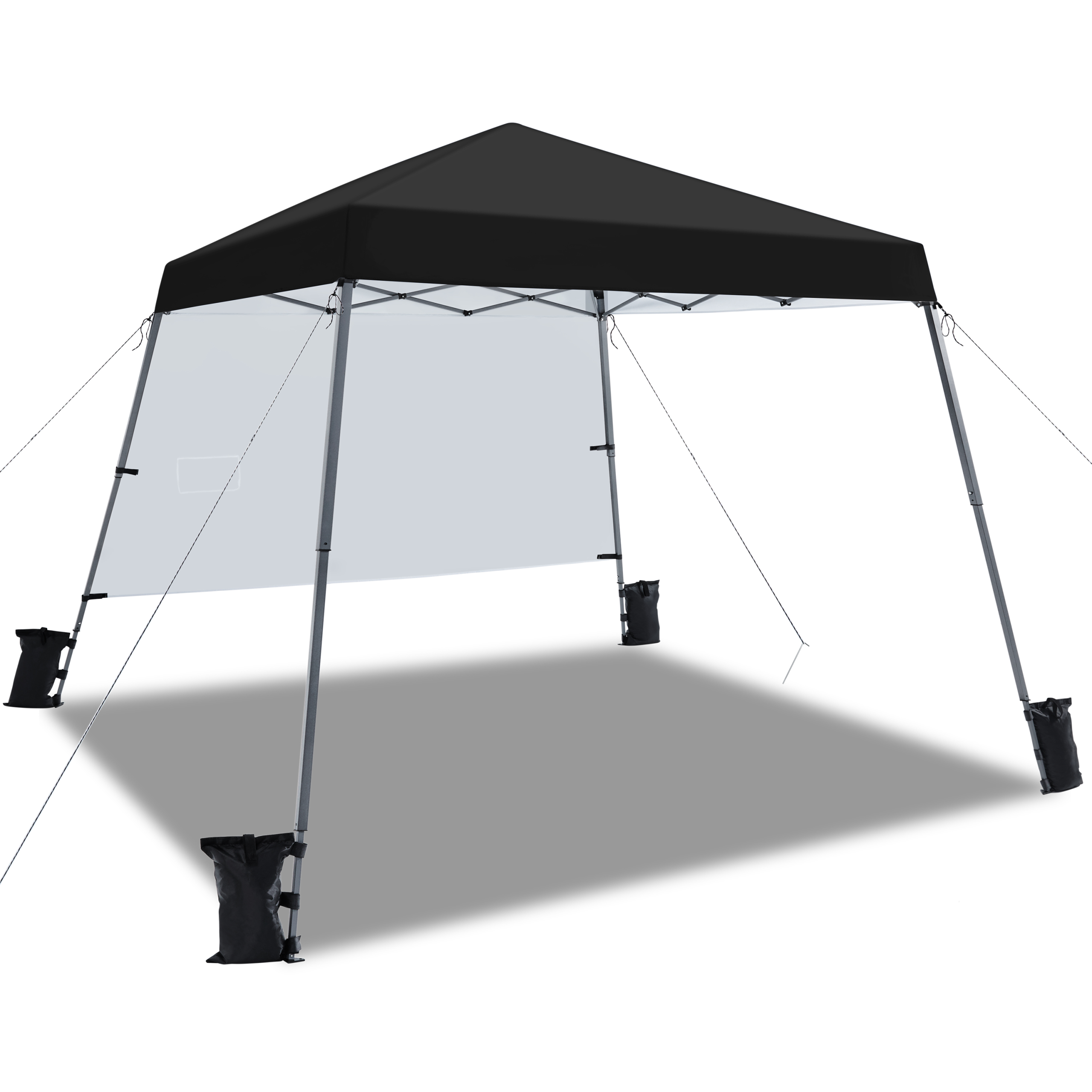 Yaheetech One-person Set Up Canopy Pop-up Tent w/ Sidewall - Image 4