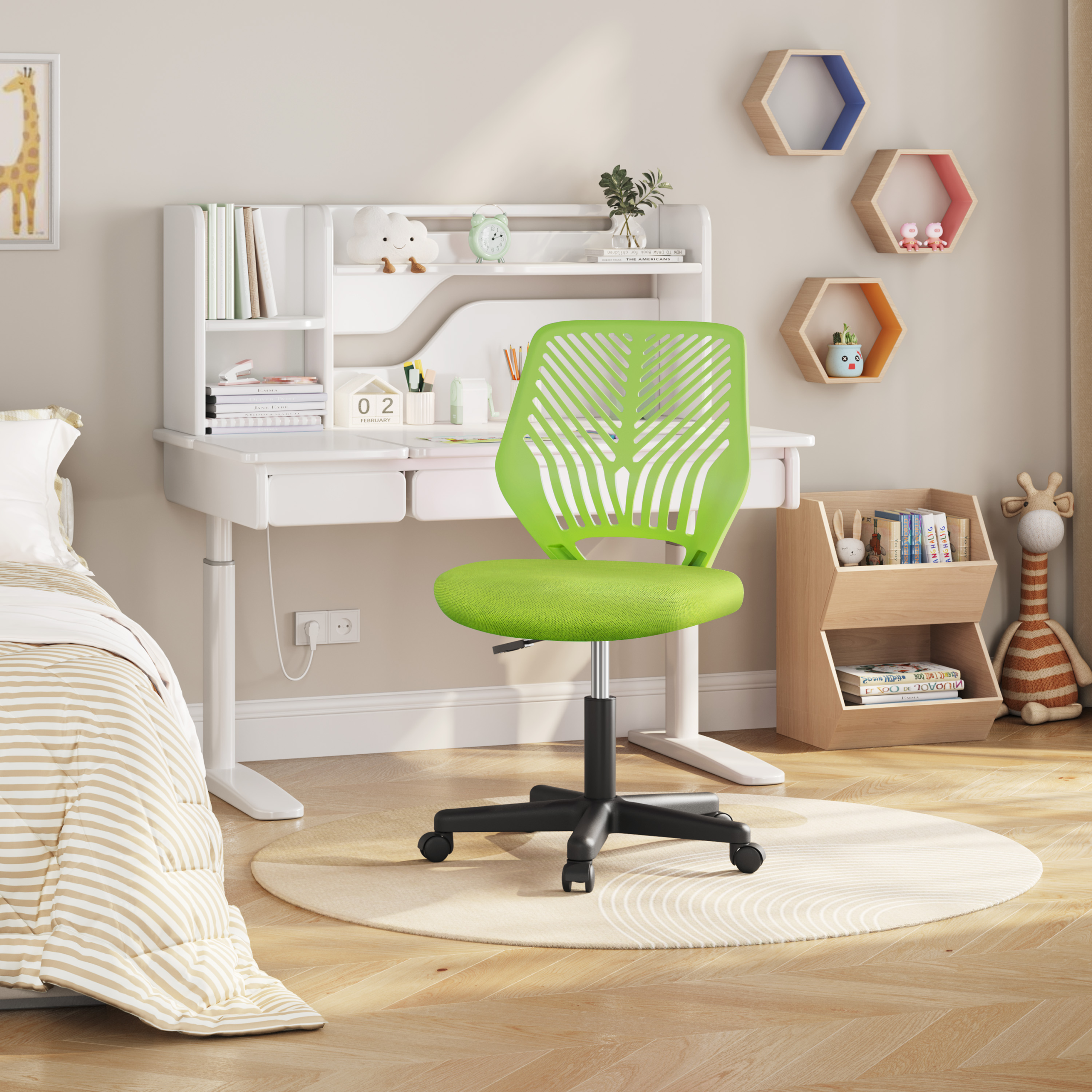 Yaheetech Armless Teens Desk Chair - Image 15