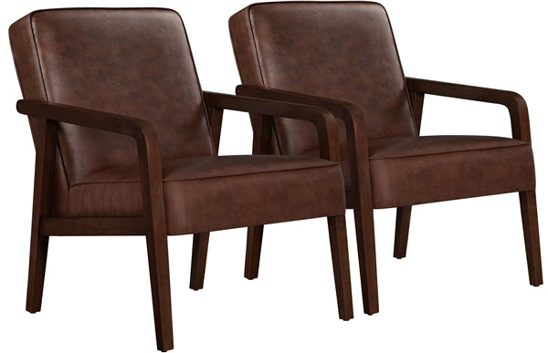 Yaheetech Mid-Century Modern Upholstered Lounge Chair - Image 3
