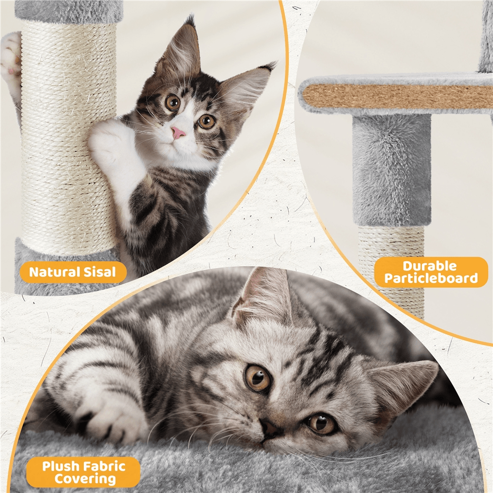 Yaheetech Cat Tree 54 Inch - Image 10