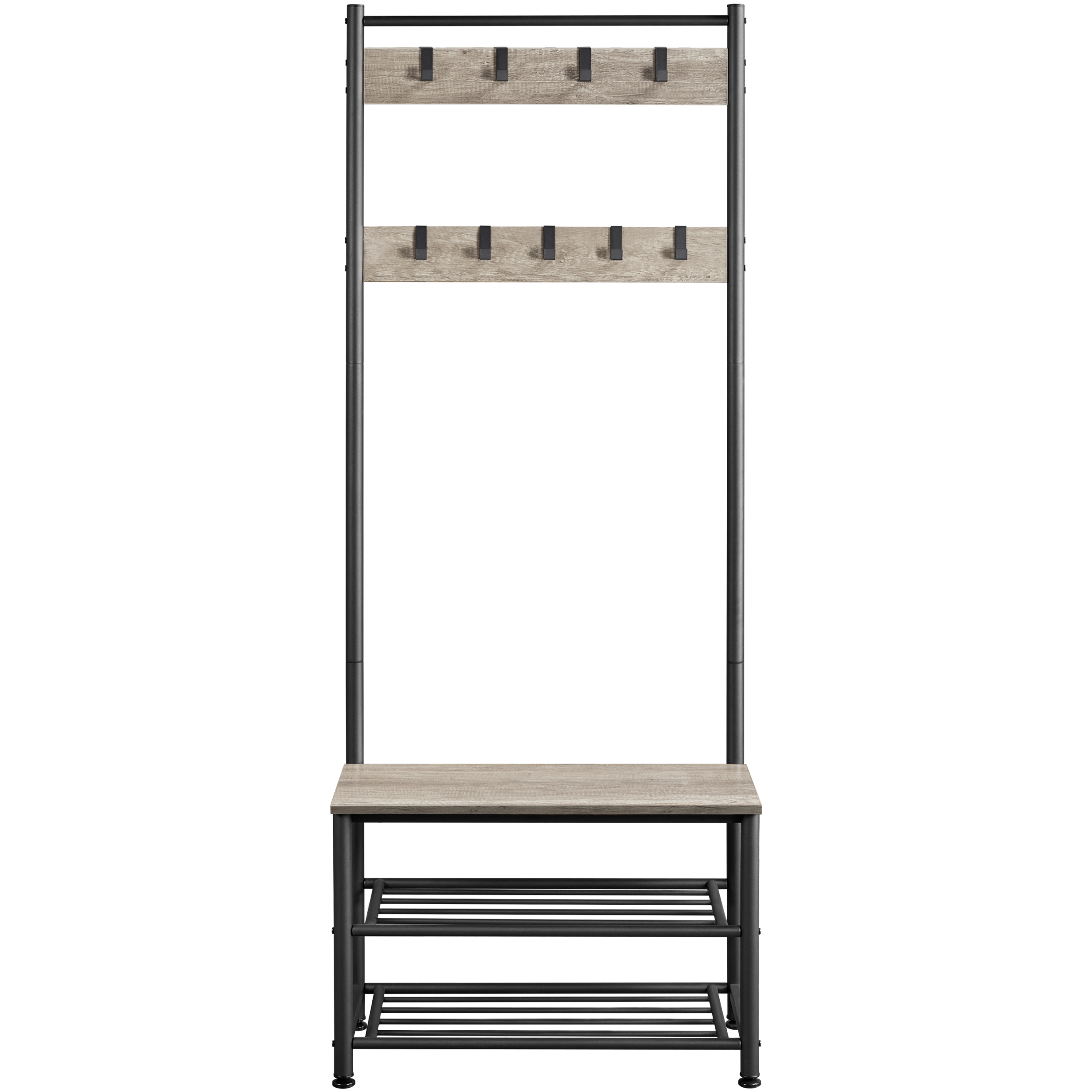 Yaheetech 73'' H Metal Hall Tree - Image 2