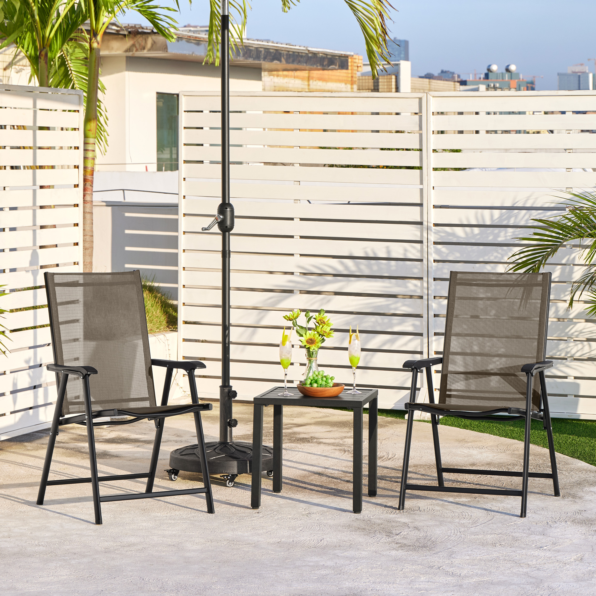 Yaheetech Patio Dining Chairs Outdoor Chairs - Image 6
