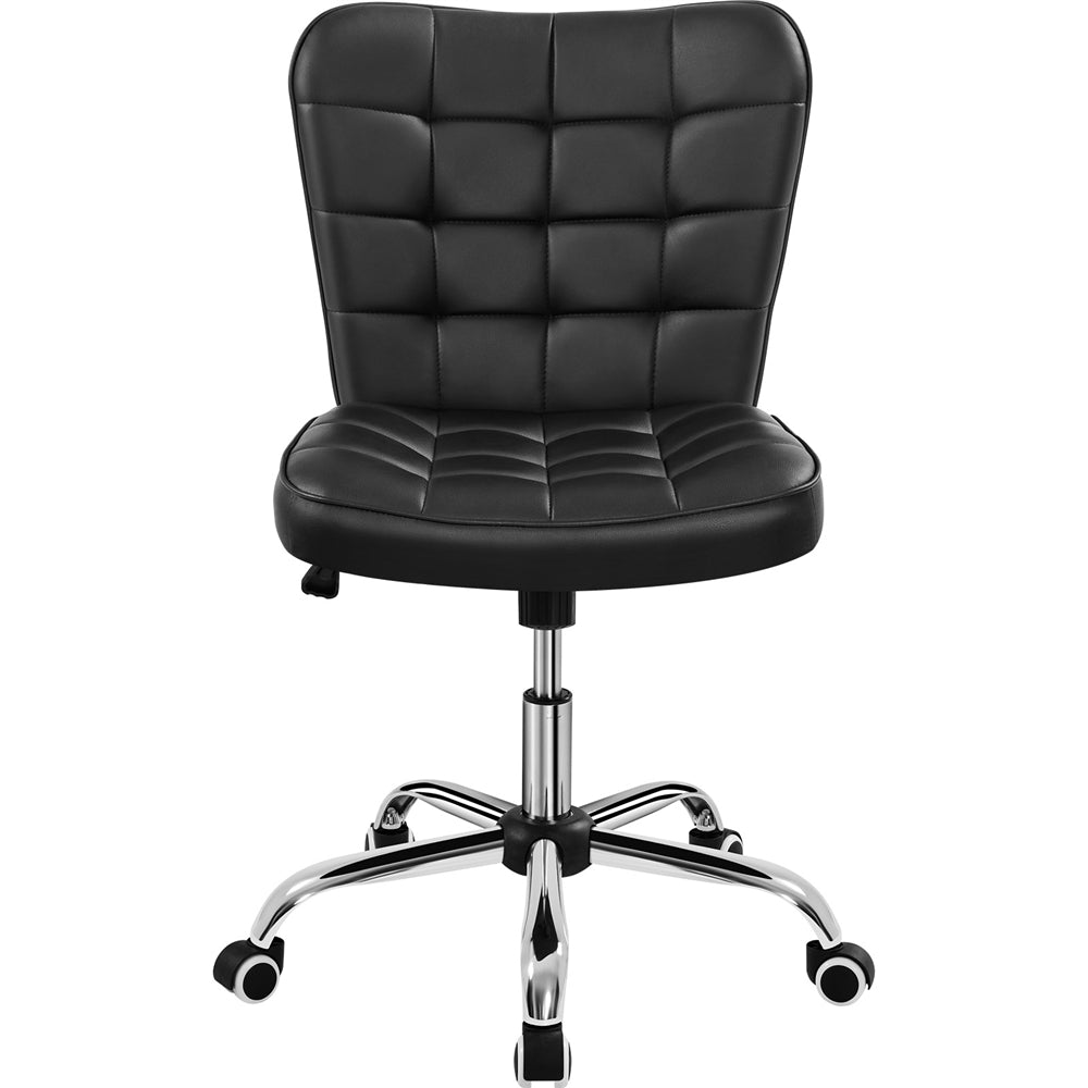 Yaheetech Modern Tufted Armless Desk Chair - Image 6