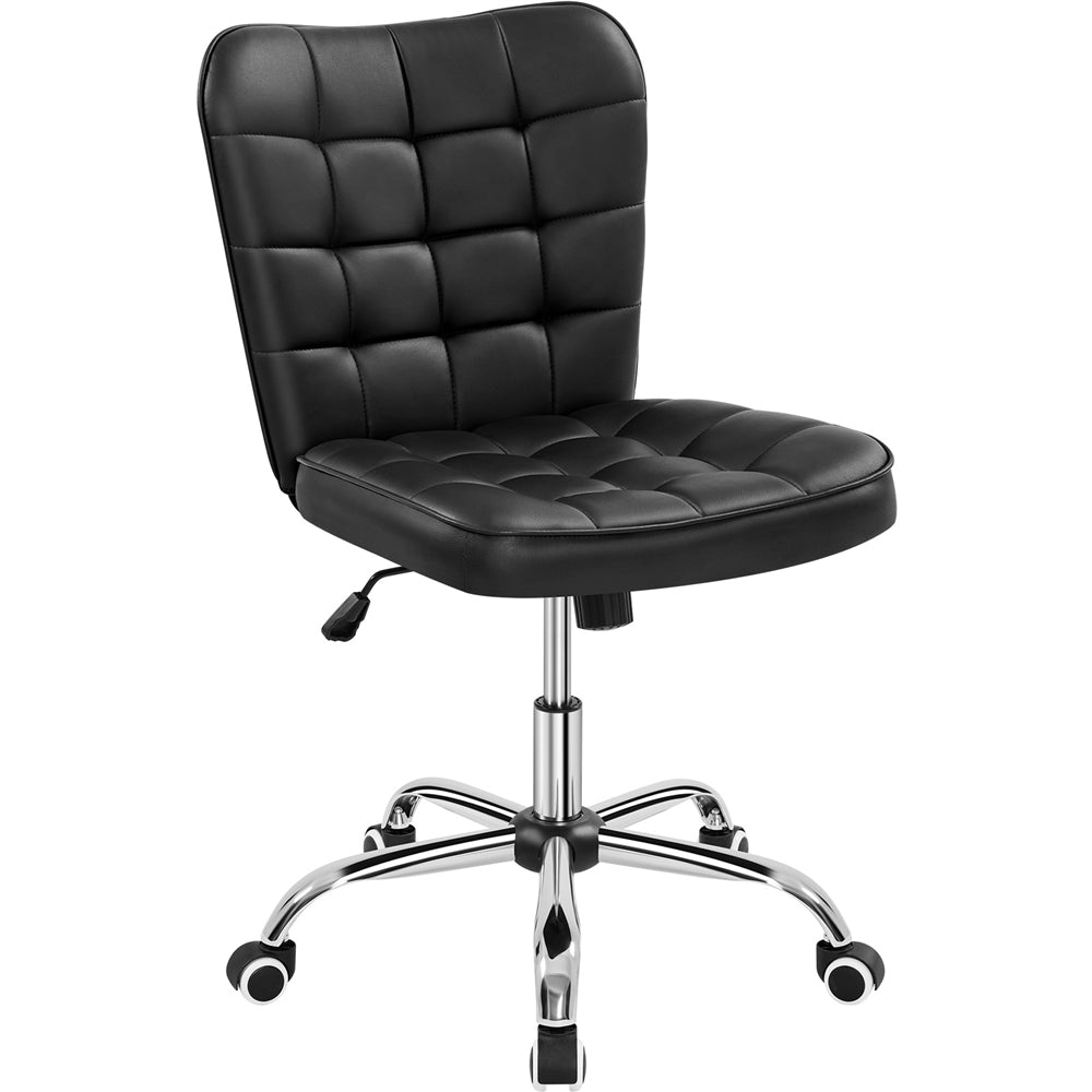 Yaheetech Modern Tufted Armless Desk Chair - Image 2