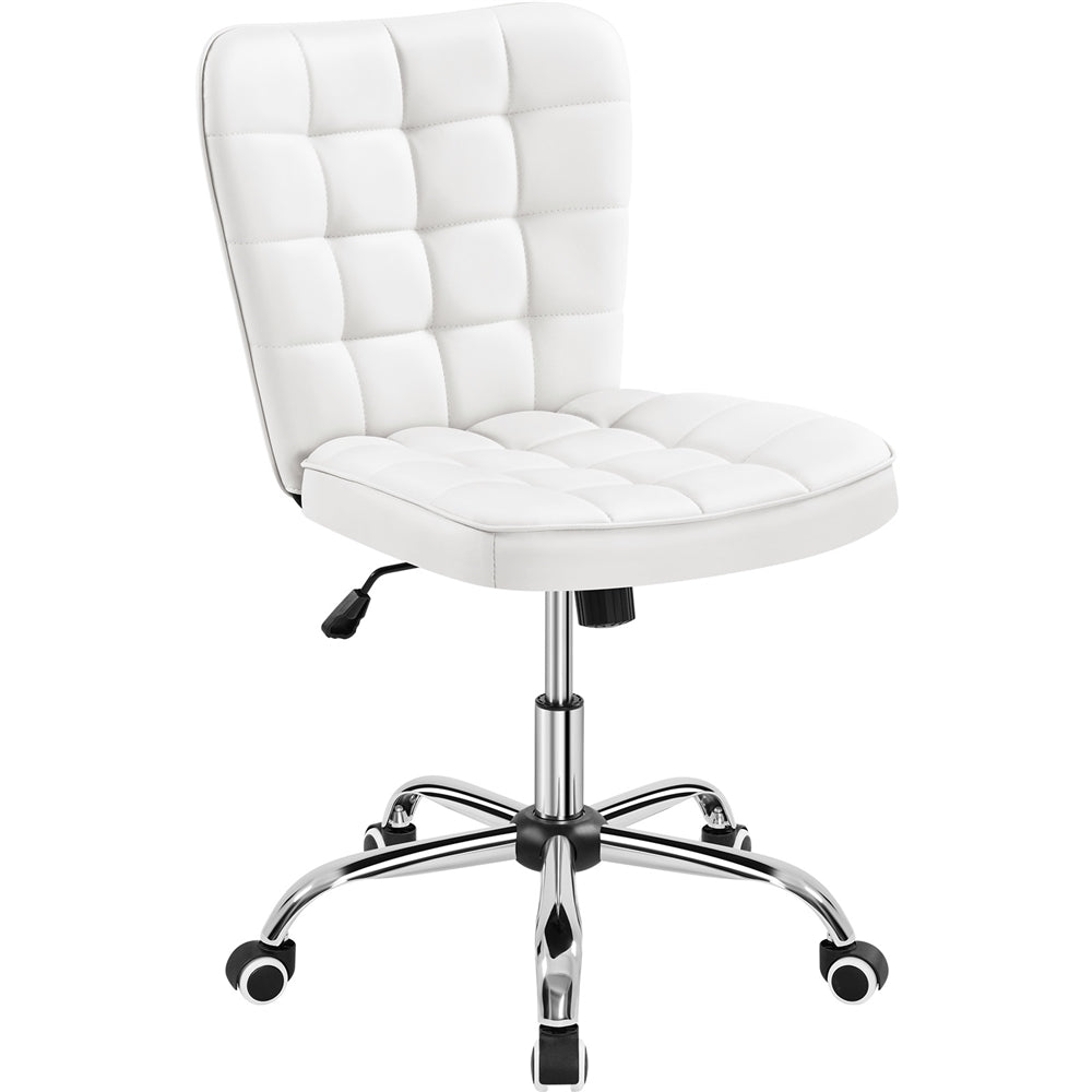 Yaheetech Modern Tufted Armless Desk Chair - Image 3
