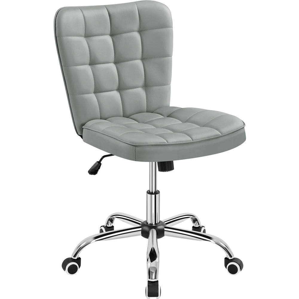 Yaheetech Modern Tufted Armless Desk Chair - Image 4