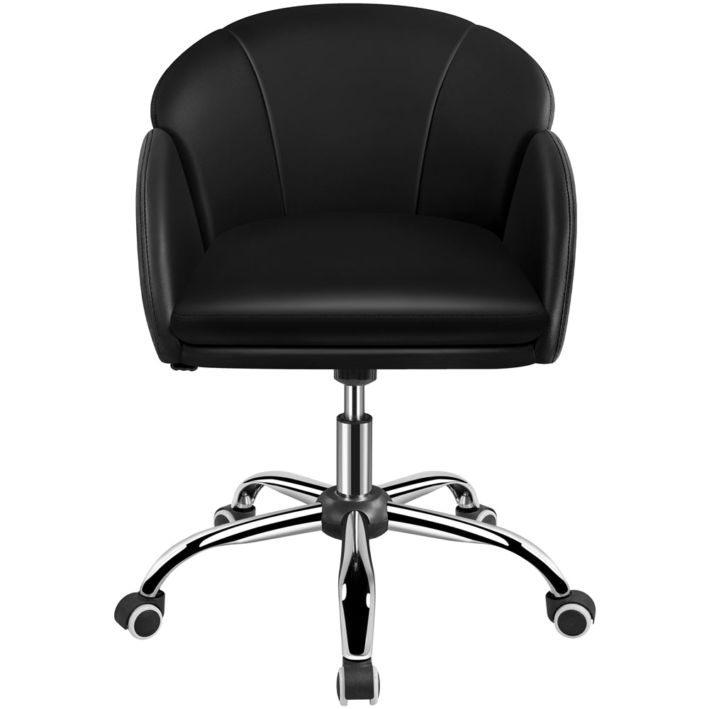 Yaheetech Faux Leather Flower-Shaped Accent Office Chair - Image 3