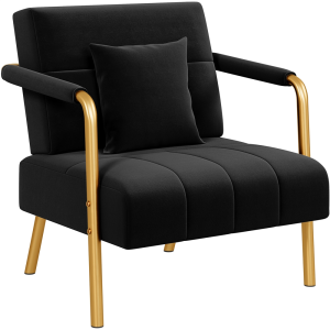 Yaheetech 30?? W Velvet Accent Armchair