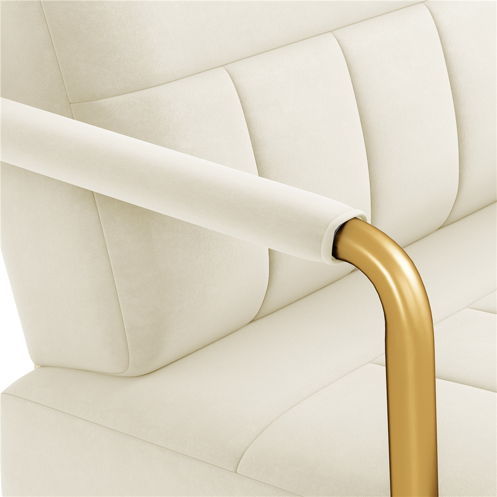 Yaheetech 30?? W Velvet Accent Armchair - Image 11