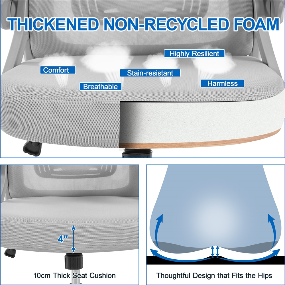 Yaheetech High Back Mesh Office Chair - Image 14