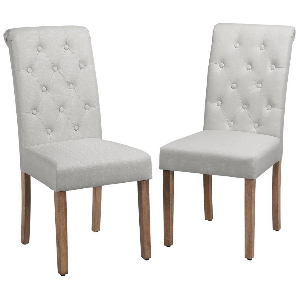 Yaheetech Dining Chairs Faux Leather Parsons Dining Chairs - Image 8