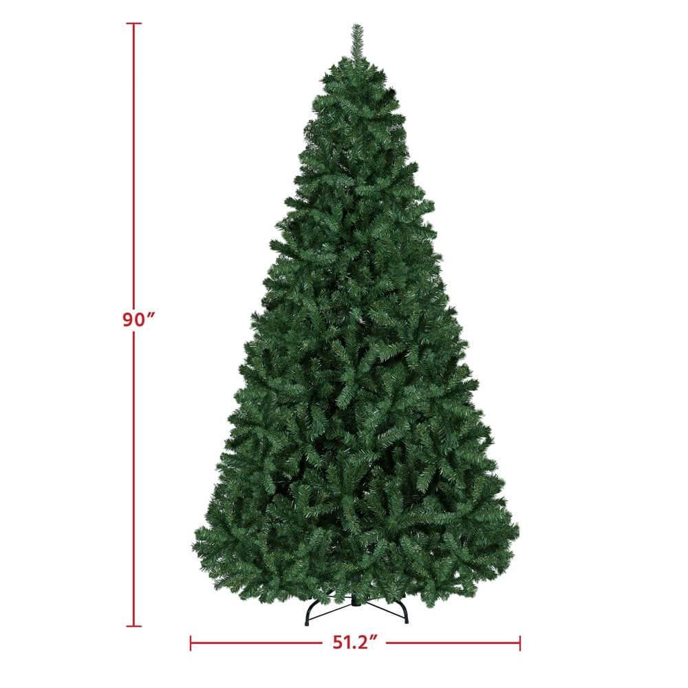 Yaheetech 4.5'/6'/7.5'/9' Artificial Green Christmas Tree - Image 5