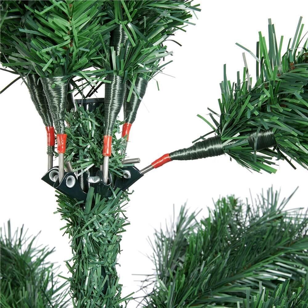 Yaheetech 4.5'/6'/7.5'/9' Artificial Green Christmas Tree - Image 8