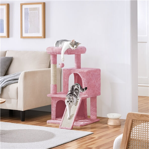 57.5'' Height Cat Tree Condo Kitten Tree Tower - Image 13