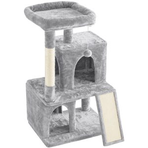 Cat Tree Multilevel Cat Tower with Double Condos Cat Houses